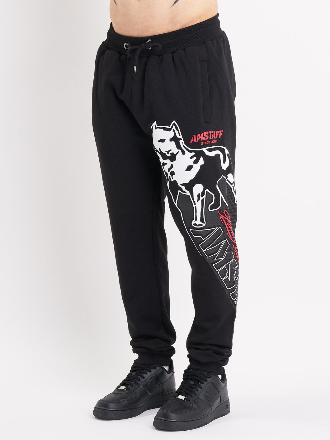Amstaff Yeller Sweatpants Black