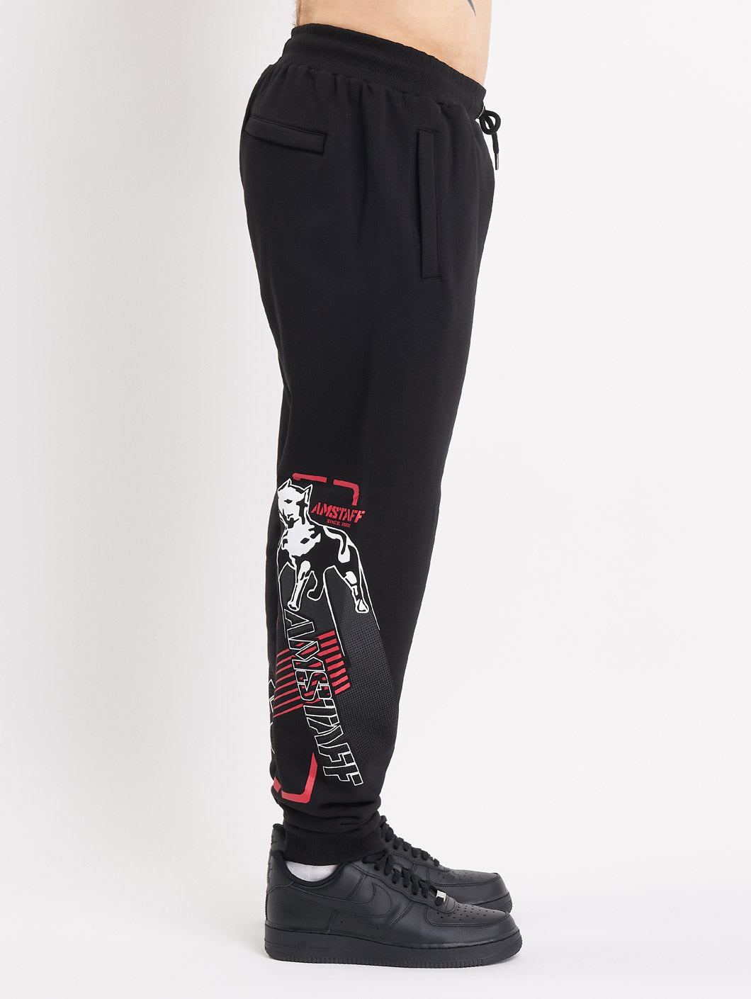 Amstaff Yeller Sweatpants Black