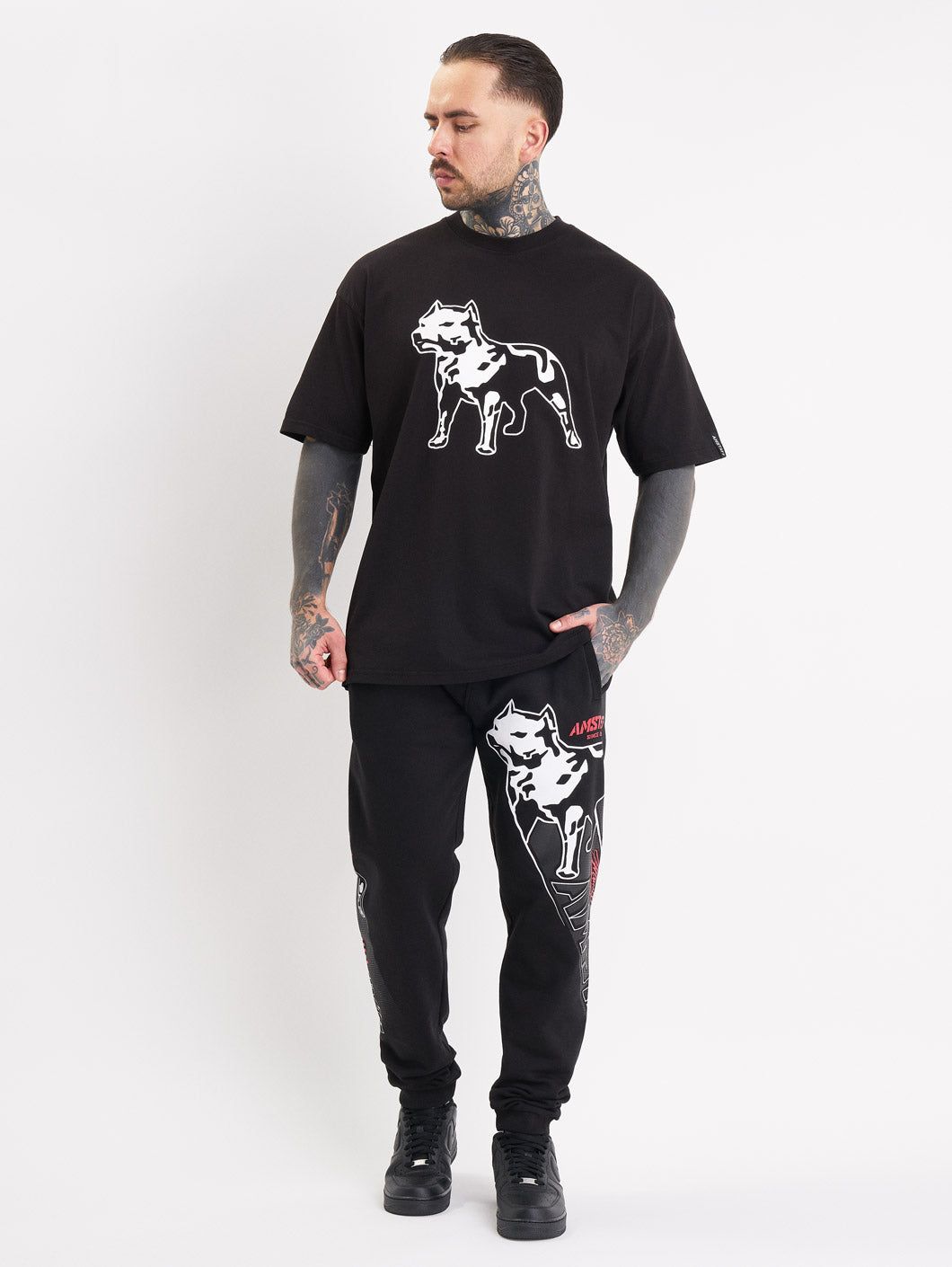 Amstaff Yeller Sweatpants Black