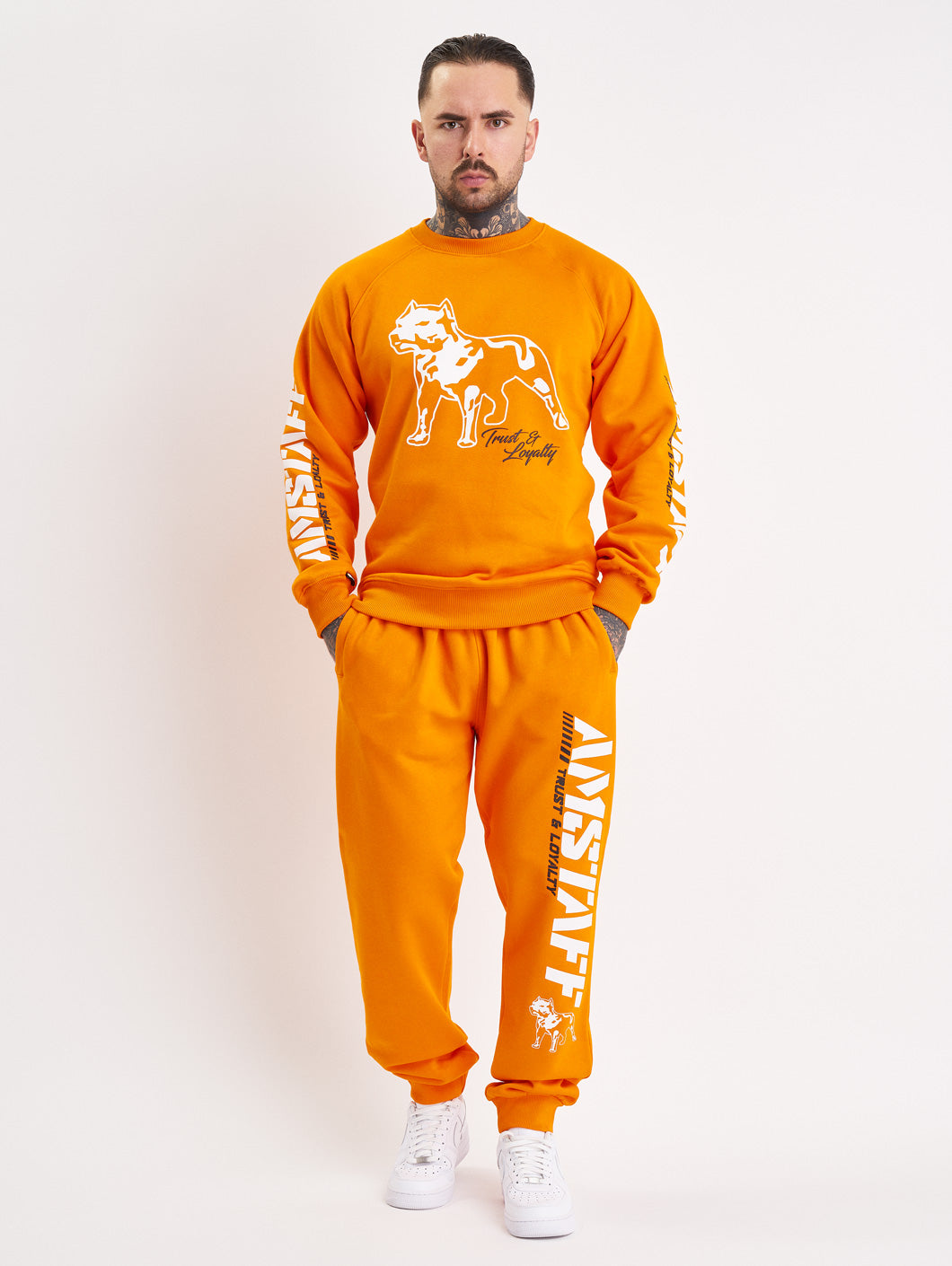 Amstaff Logo 2.0 Sweatshirt Orange
