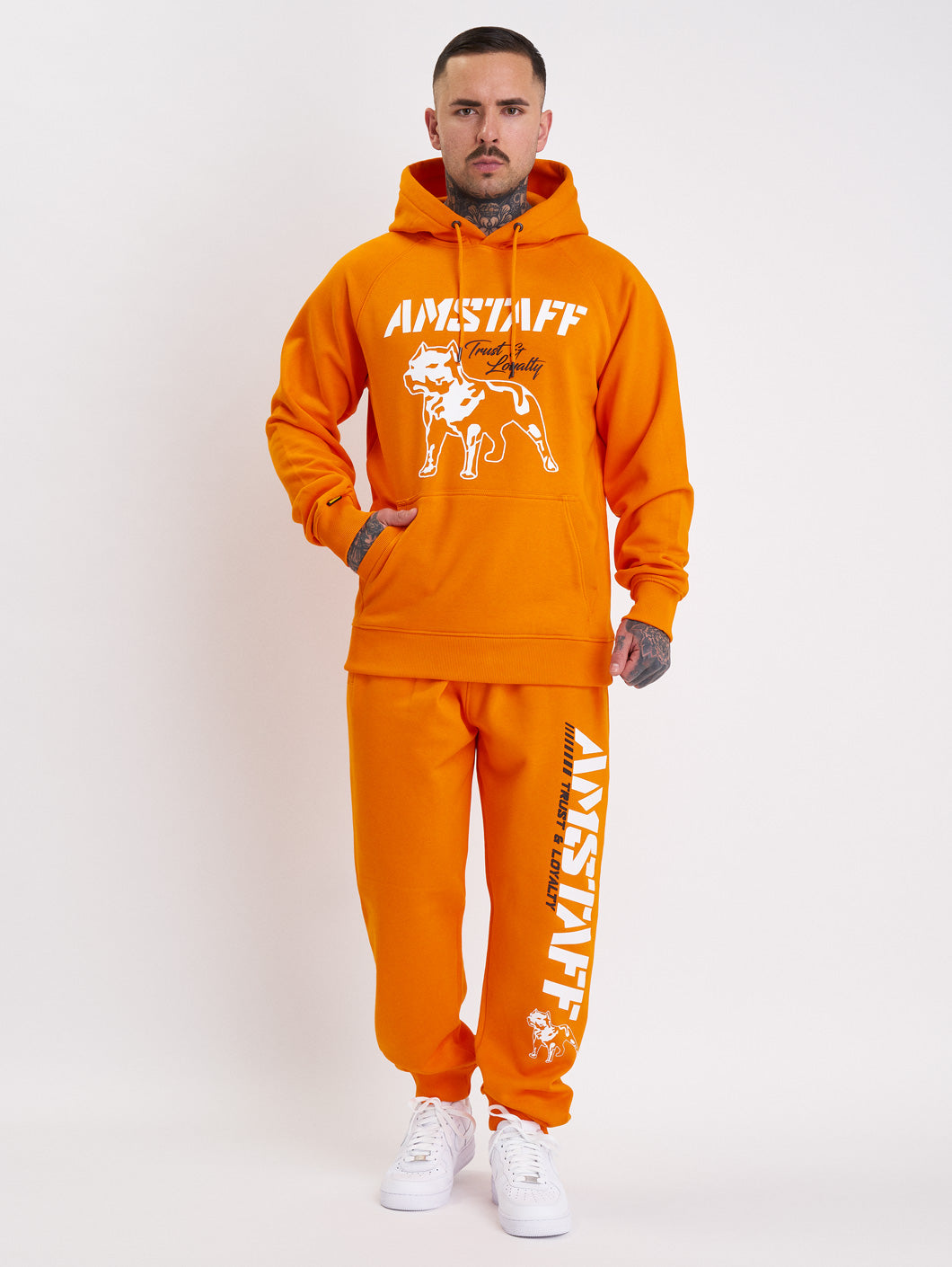 Amstaff Logo 2.0 Hoodie Orange