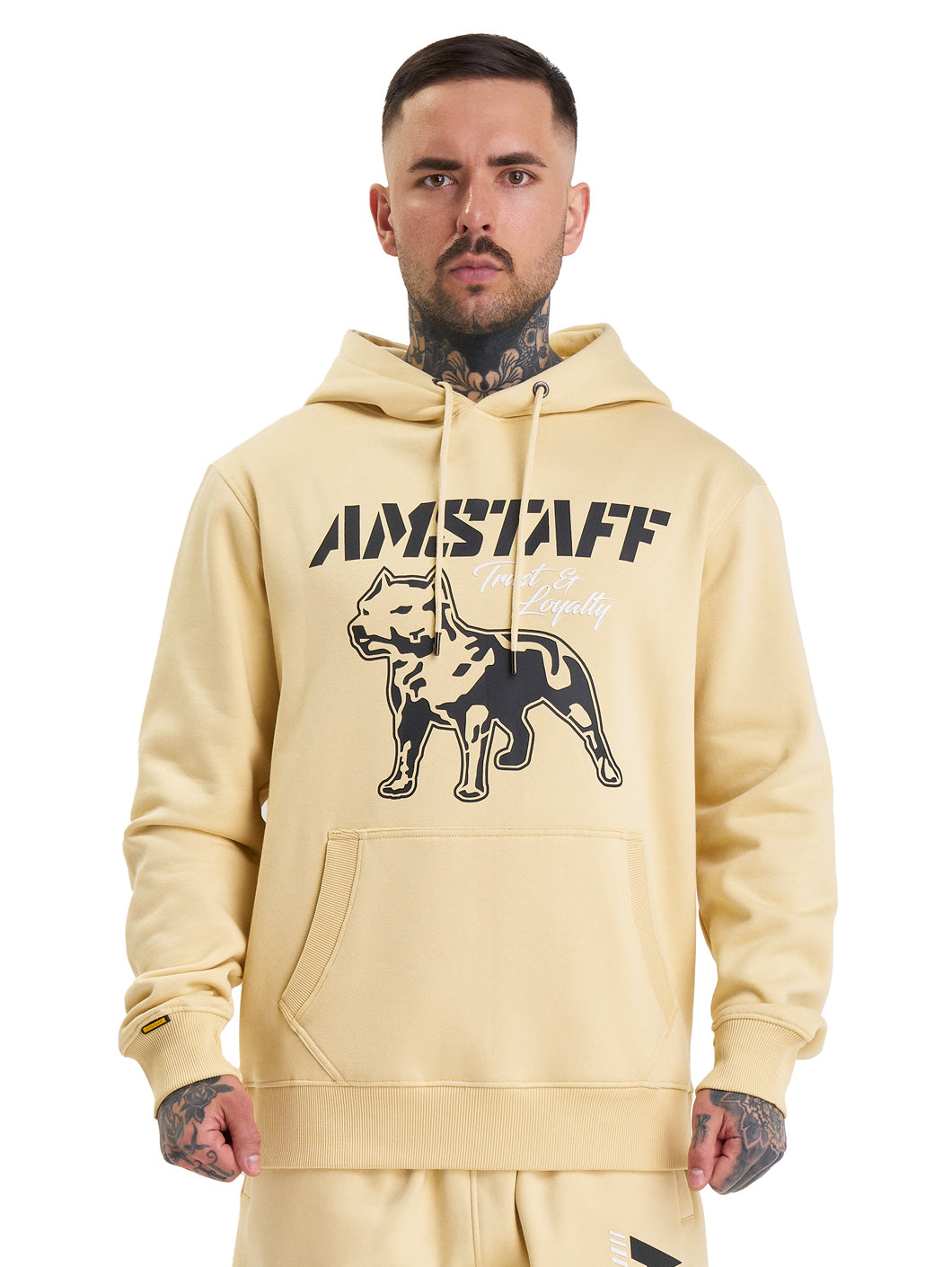 Amstaff Logo 2.0 Hoodie Vanilla Cream