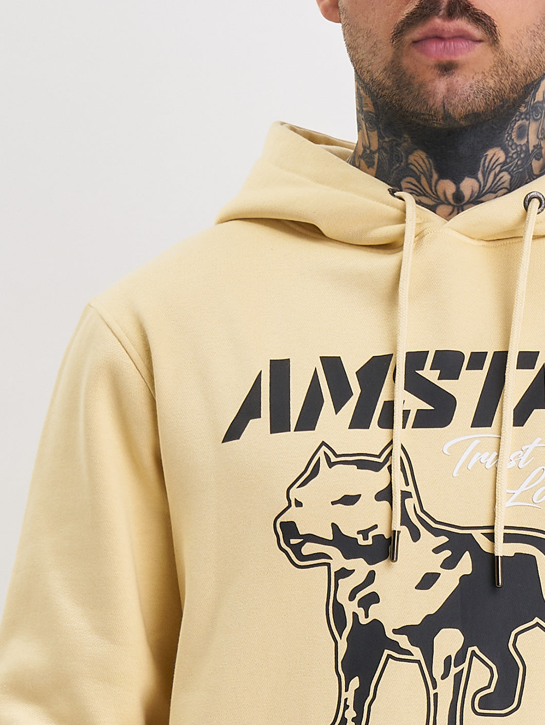 Amstaff Logo 2.0 Hoodie Vanilla Cream