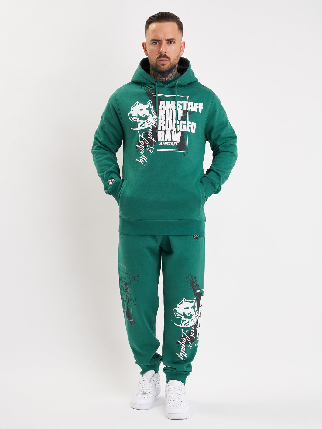 Amstaff Torvok Hoodie Green