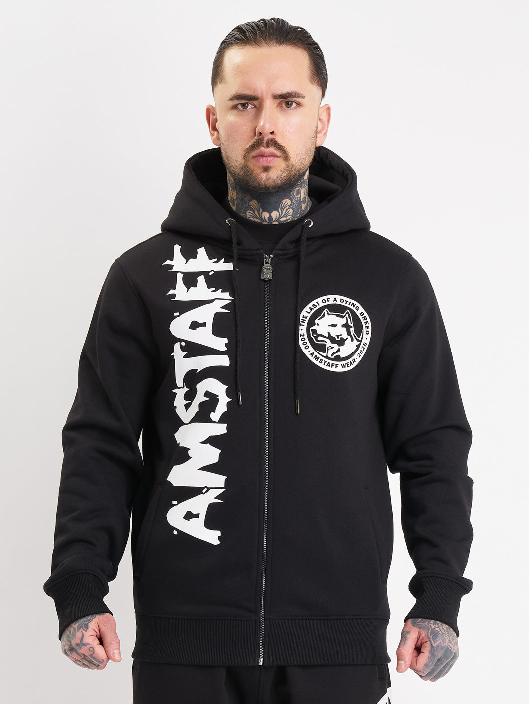 Amstaff Valtor Ziphoodie Black
