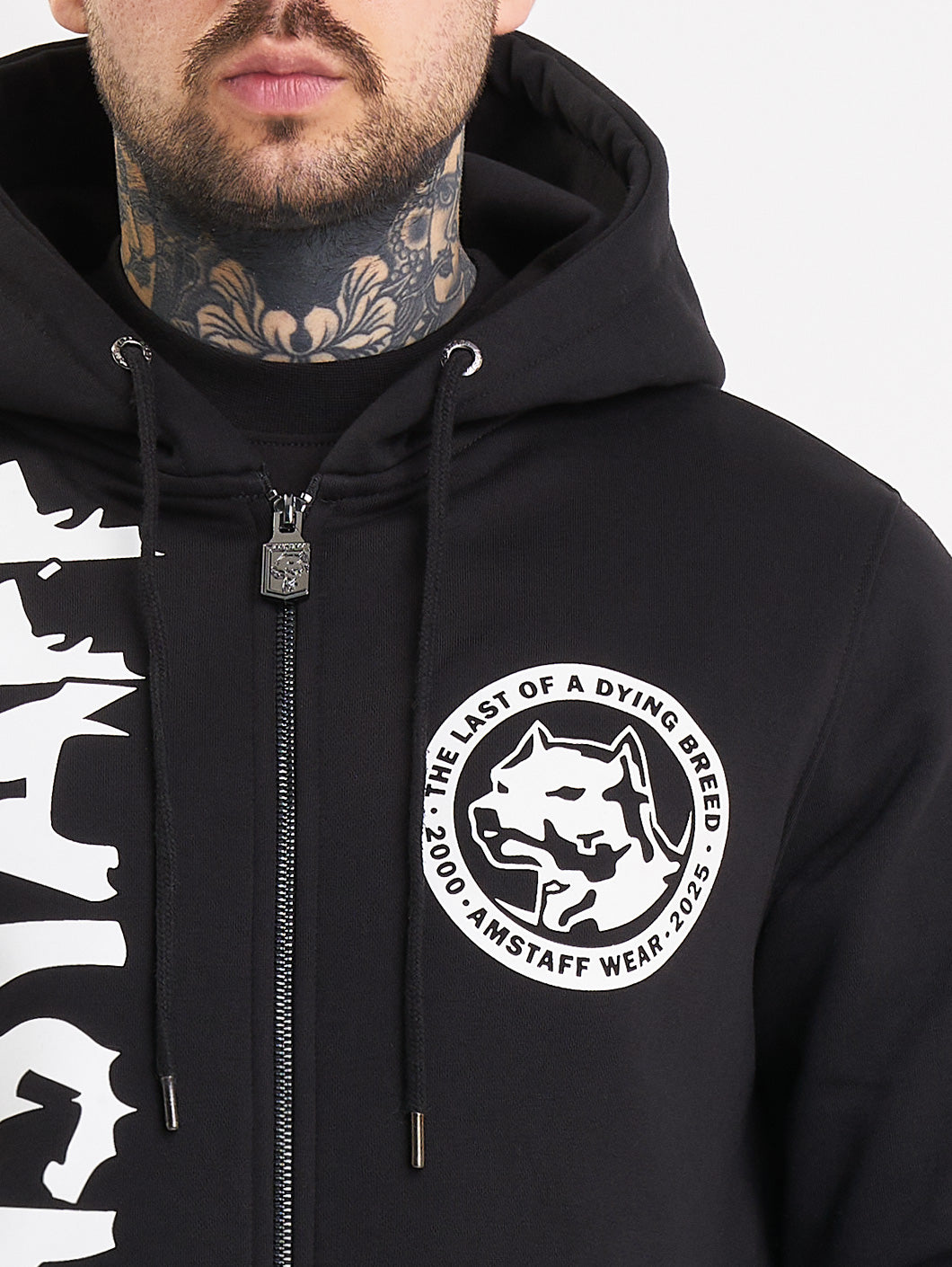 Amstaff Valtor Ziphoodie Black