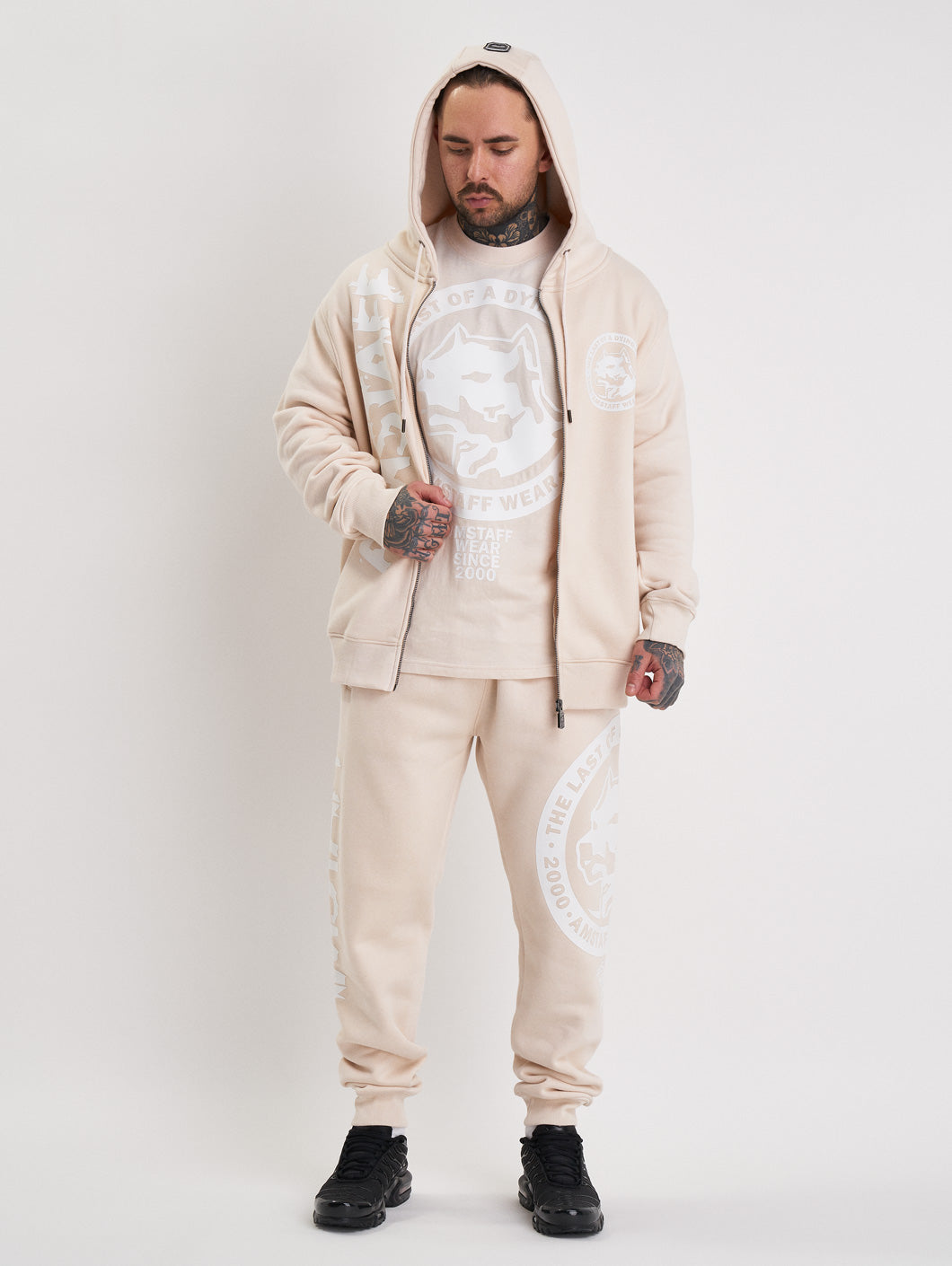 Amstaff Valtor Ziphoodie Creamwood