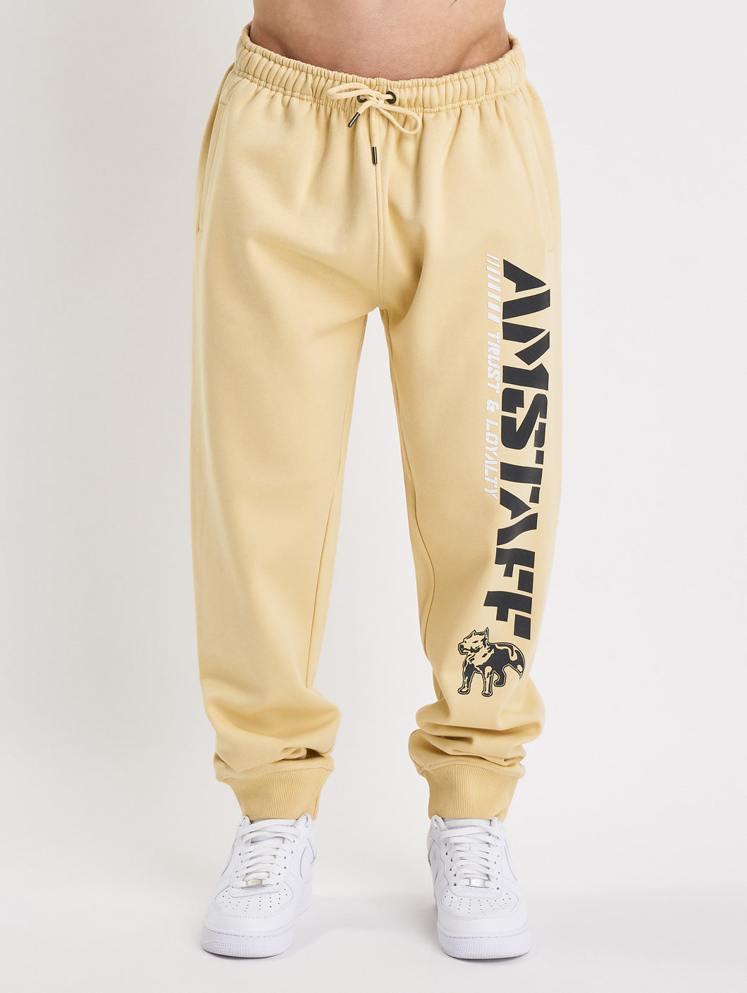 Amstaff Logo 2.0 Sweatpants Vanilla Cream