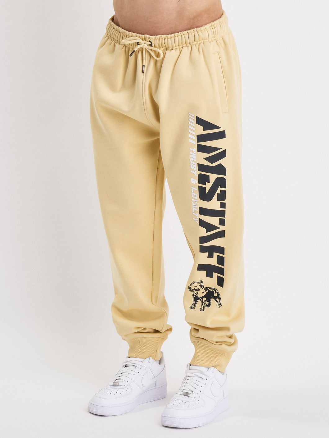 Amstaff Logo 2.0 Sweatpants Vanilla Cream