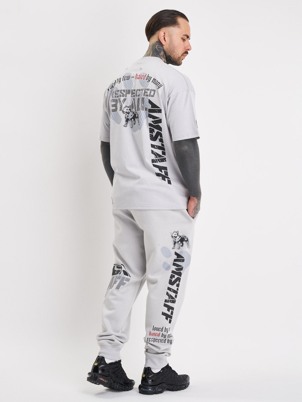 Amstaff Milian Sweatpants Stone Grey