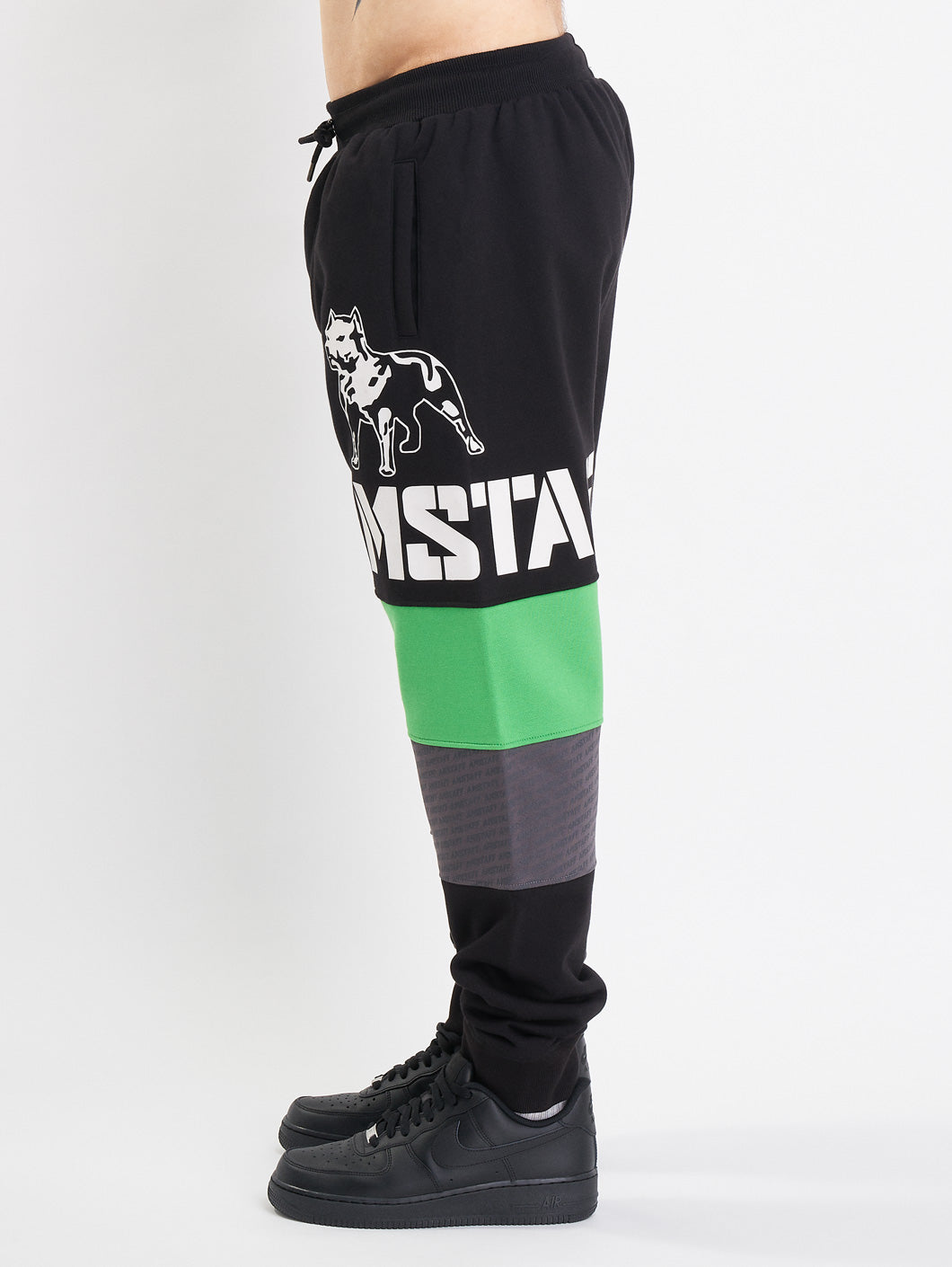 Amstaff Masho Sweatpants Black Grey Green