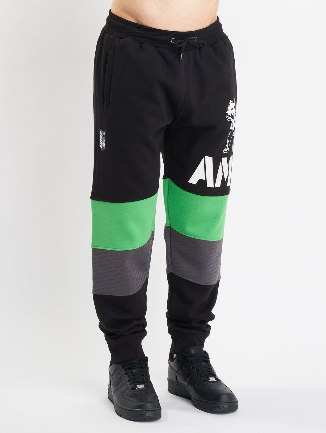 Amstaff Masho Sweatpants Black Grey Green