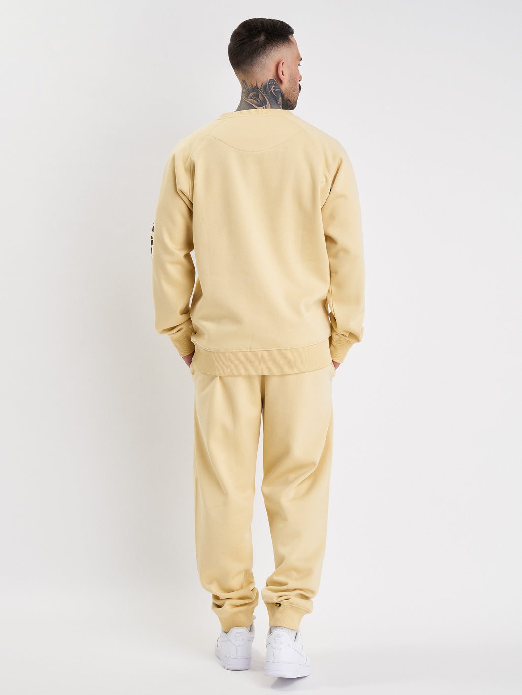 Amstaff Logo 2.0 Sweatshirt Vanilla Cream