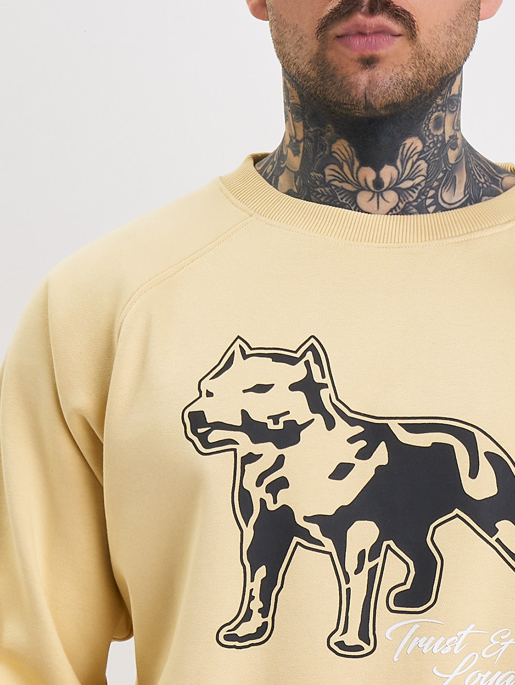 Amstaff Logo 2.0 Sweatshirt Vanilla Cream