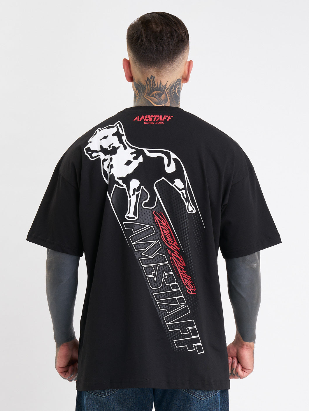 Amstaff Yeller T-Shirt Black