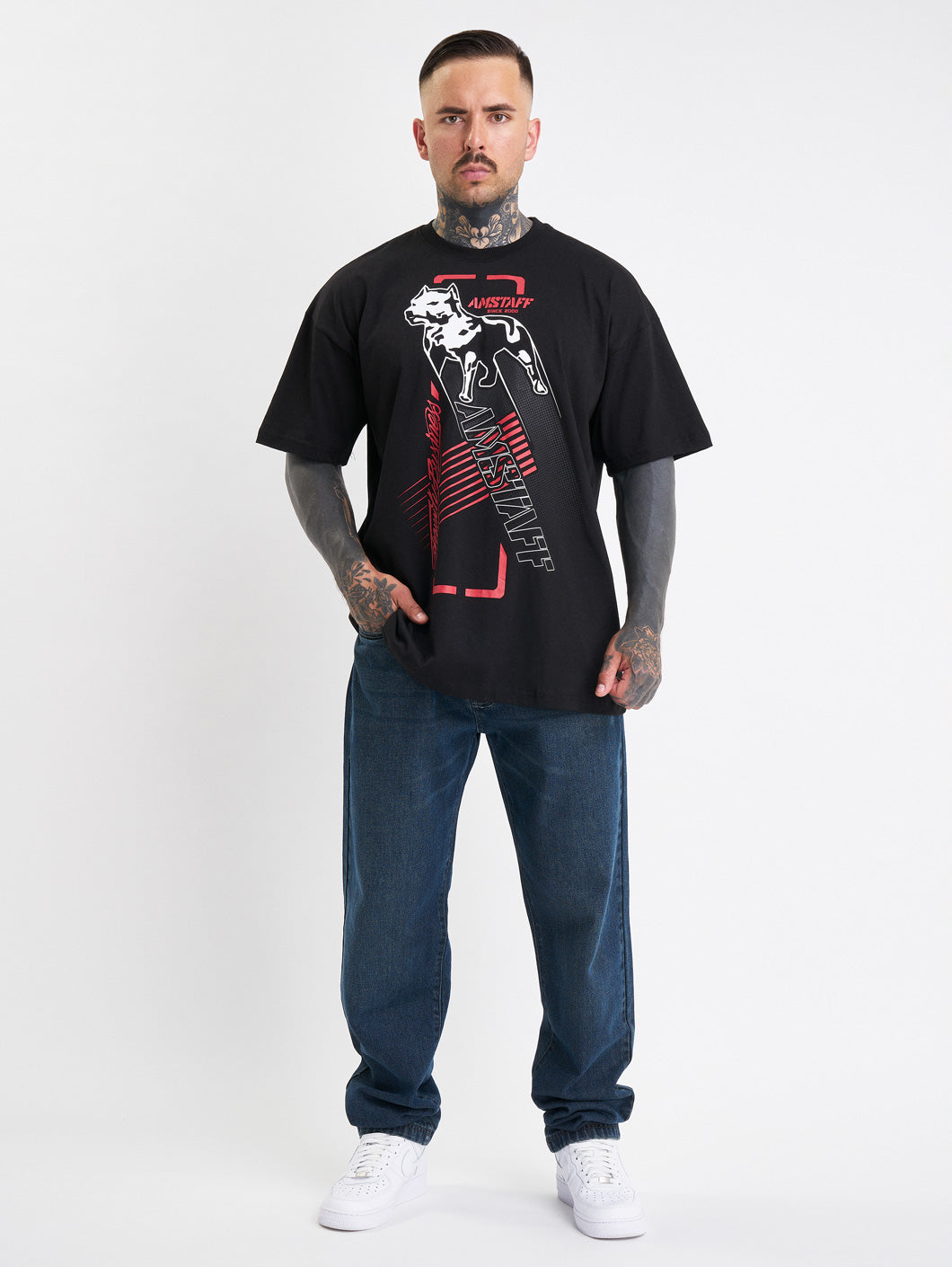 Amstaff Yeller T-Shirt Black