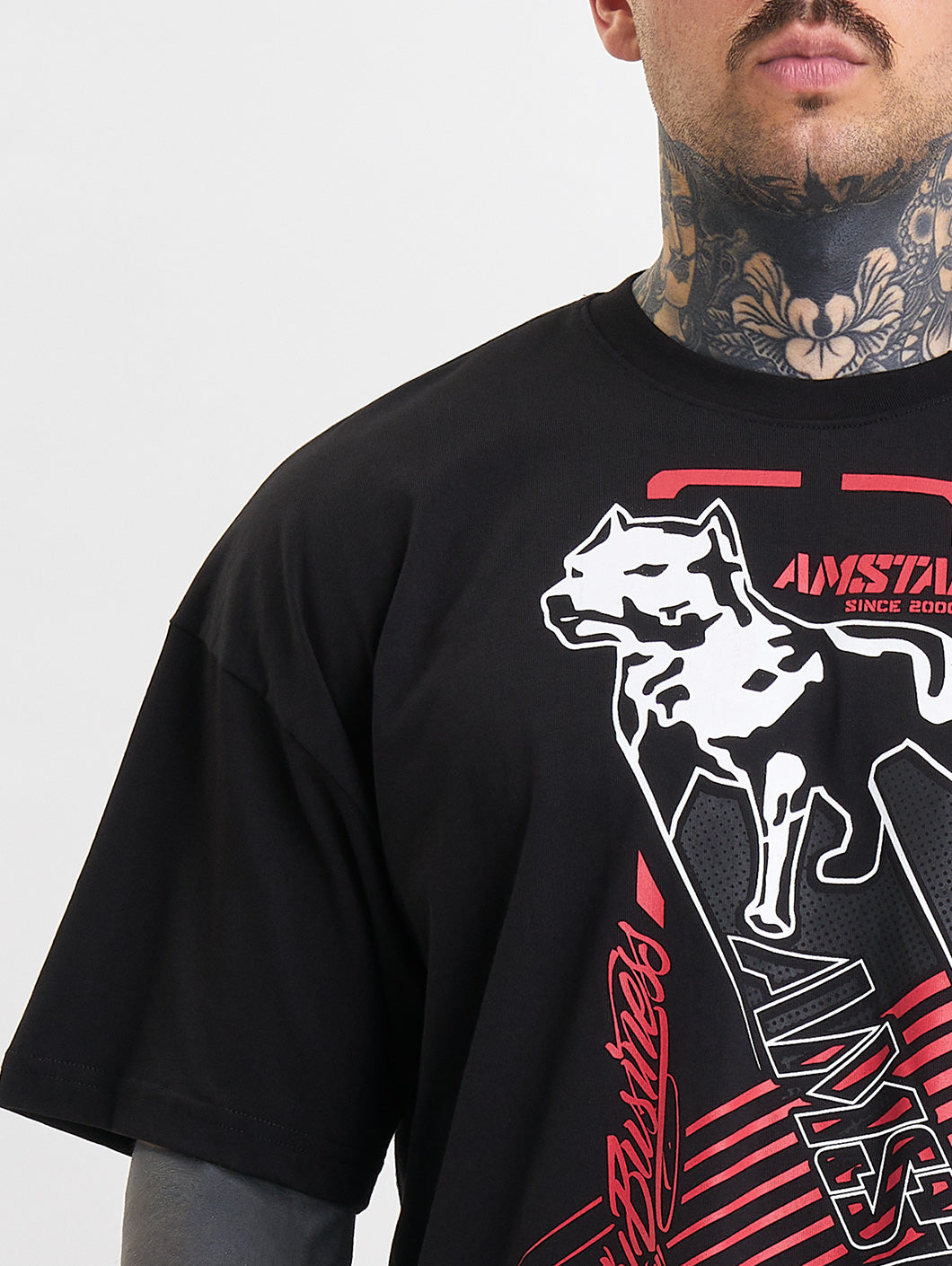 Amstaff Yeller T-Shirt Black