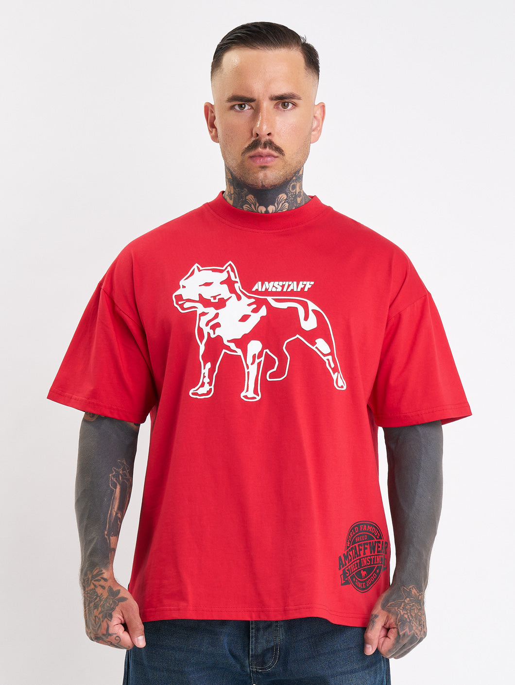 Amstaff Gattos T-Shirt Red