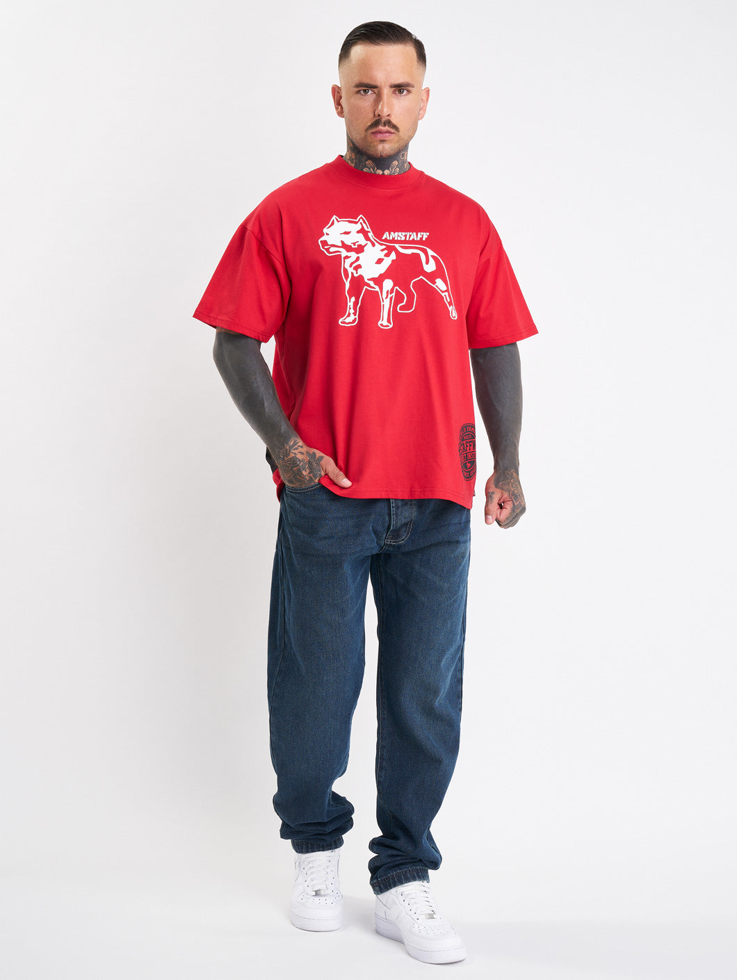 Amstaff Gattos T-Shirt Red