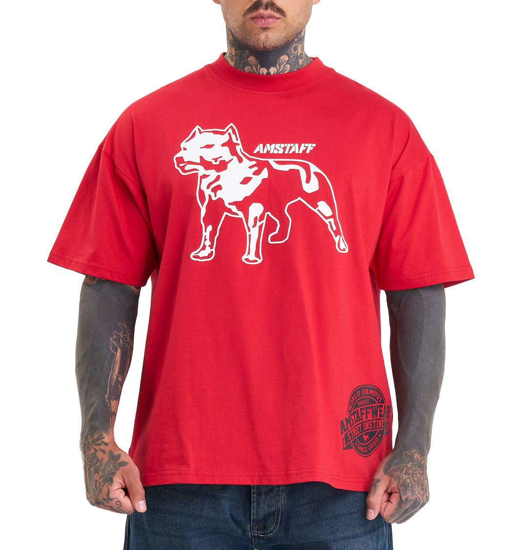 Amstaff Gattos T-Shirt Red