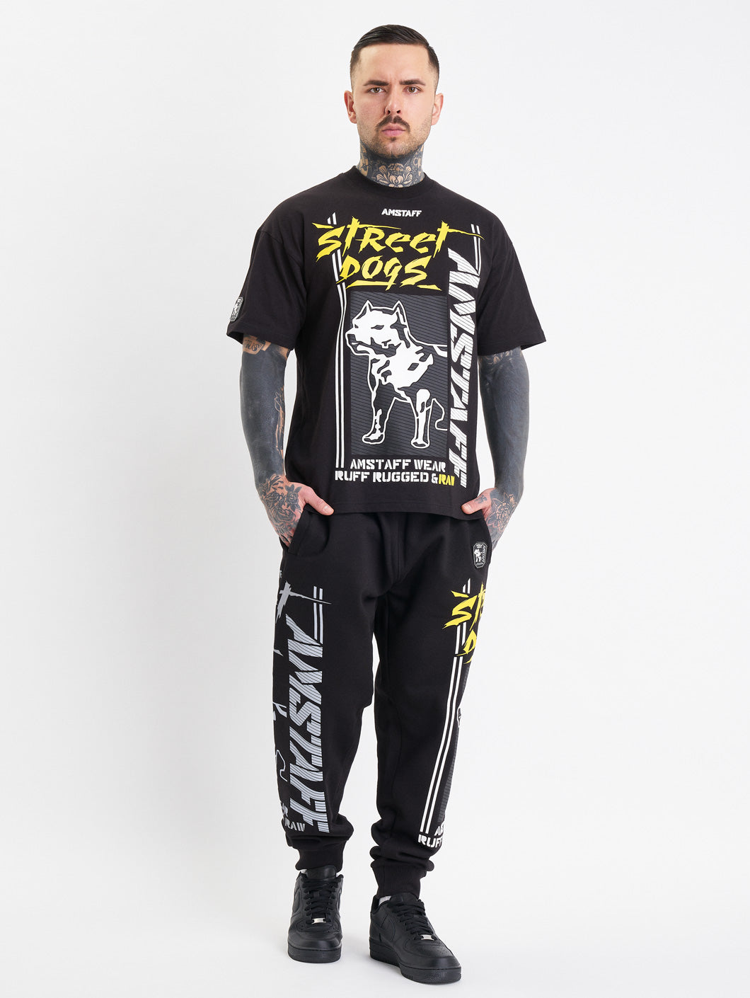 Amstaff Hunters T-Shirt Black