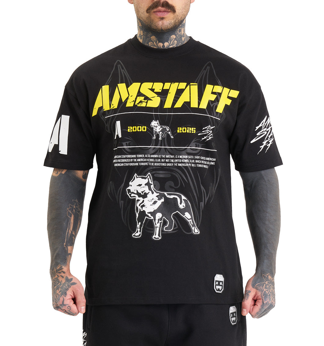 Amstaff Riven T-Shirt Black