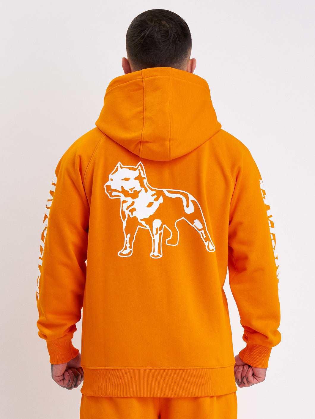 Amstaff Logo 2.0 Ziphoodie Orange