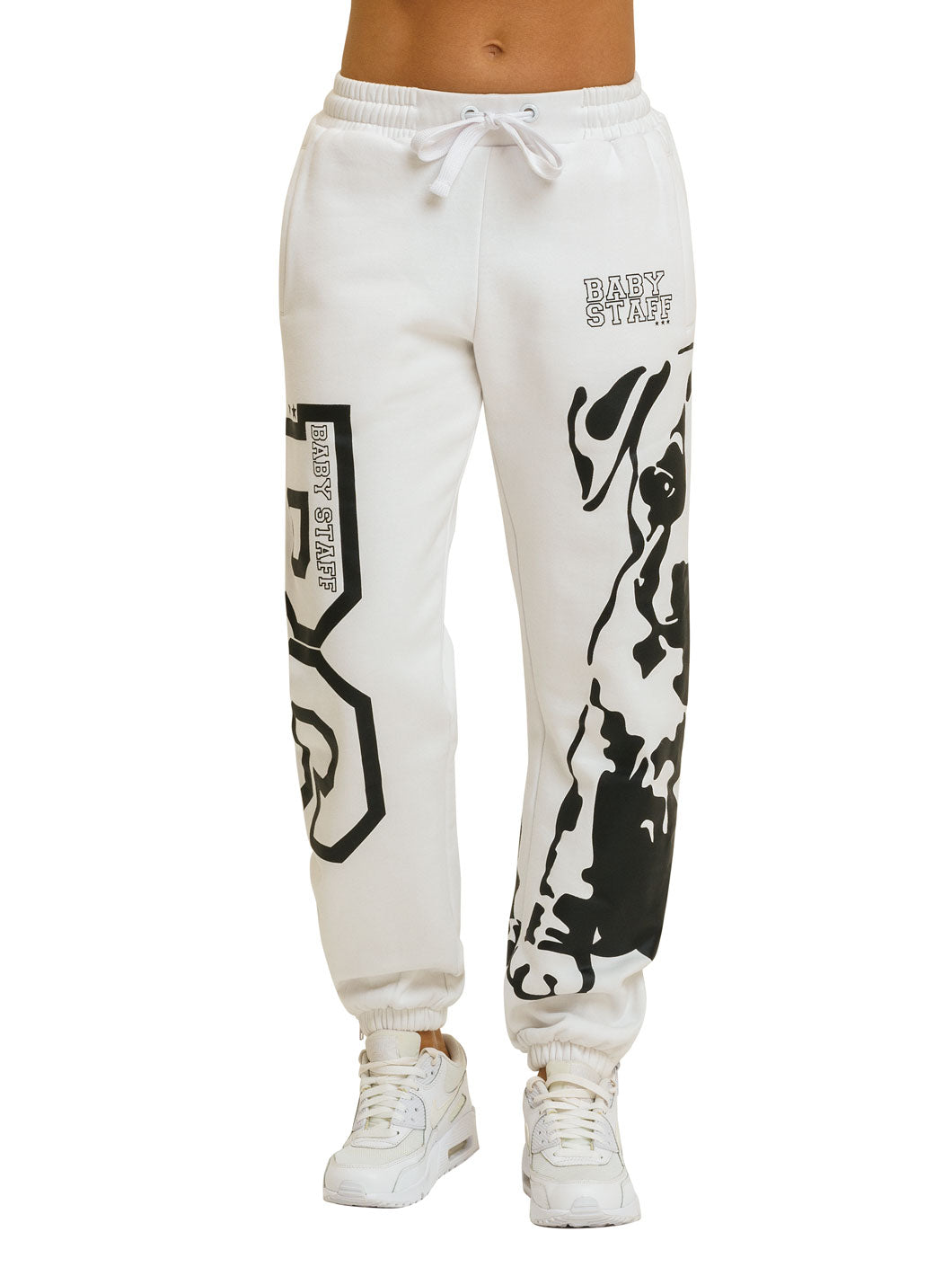 Babystaff Puppy Sweatpants White