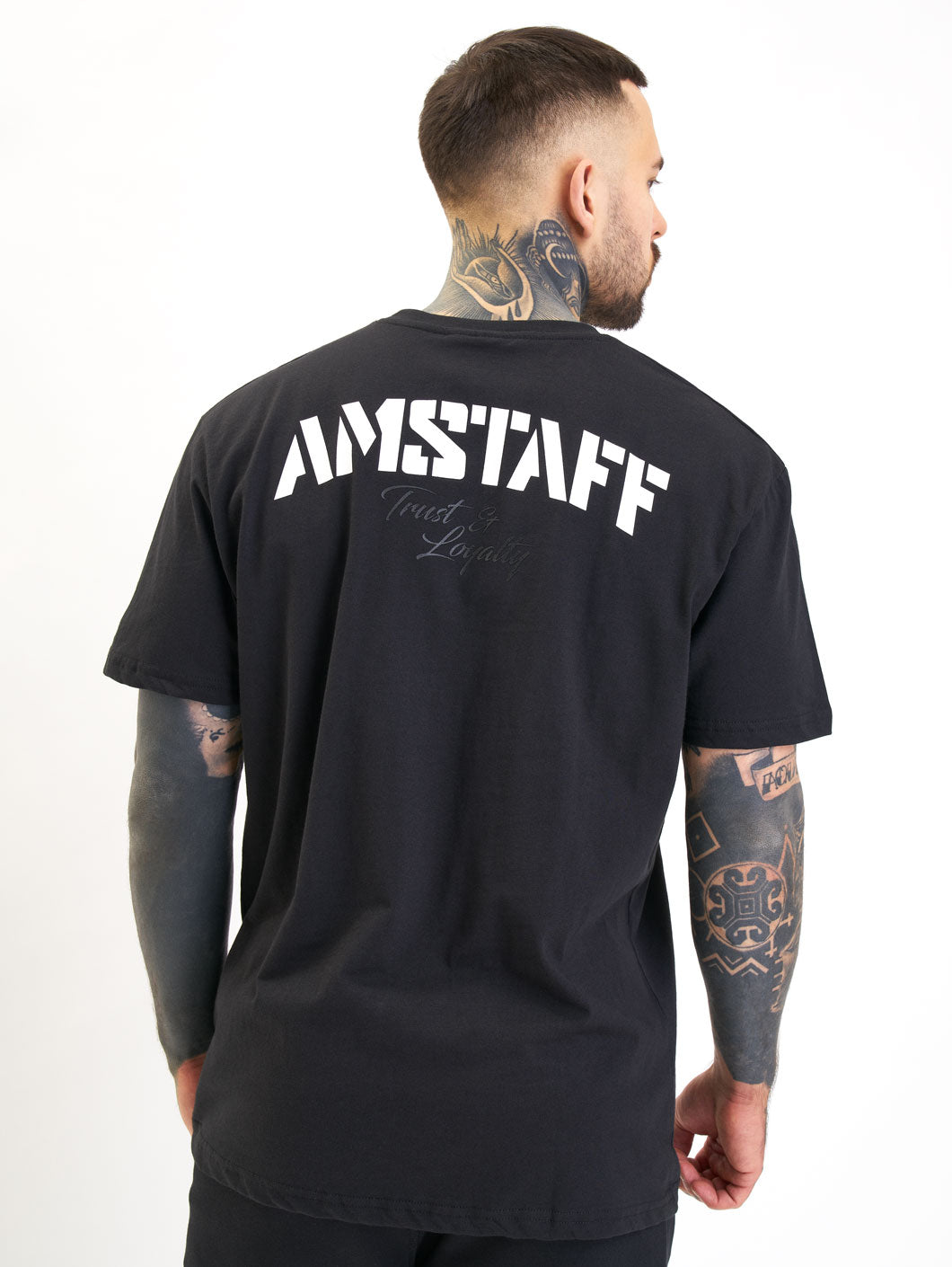 Amstaff Logo 2.0 T-Shirt Black White