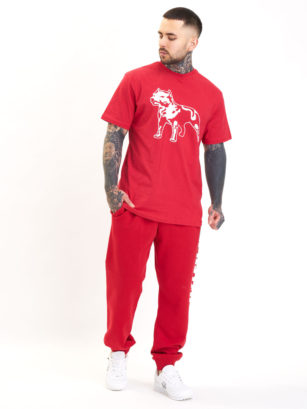 Amstaff Logo 2.0 T-Shirt Red White