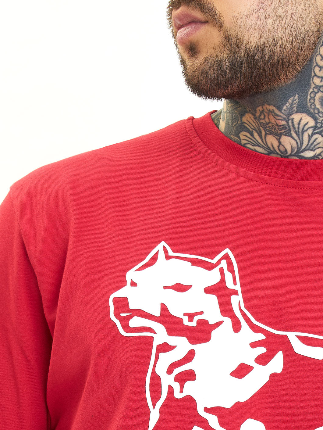 Amstaff Logo 2.0 T-Shirt Red White
