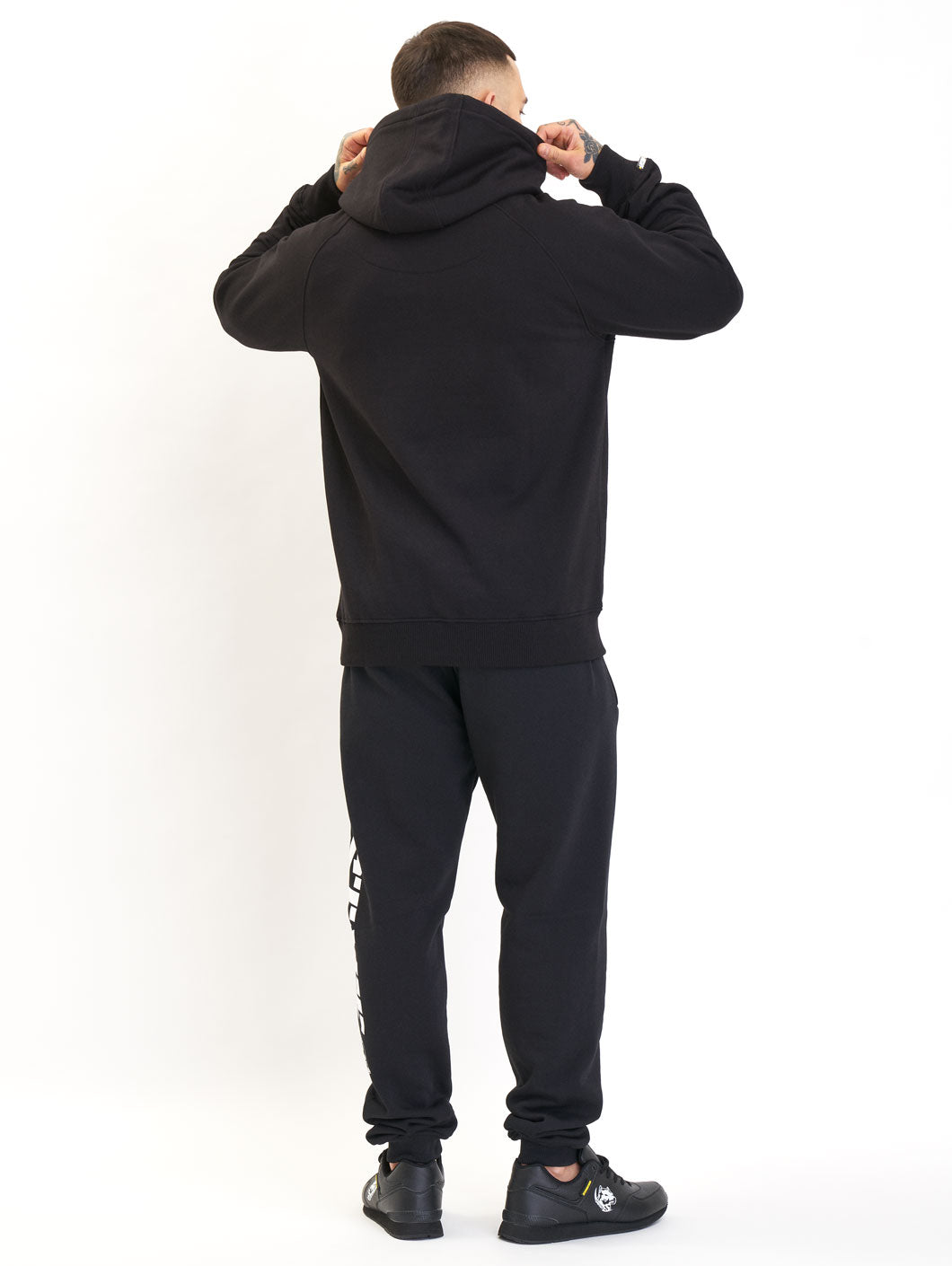 Amstaff Logo 2.0 Hoodie Black White