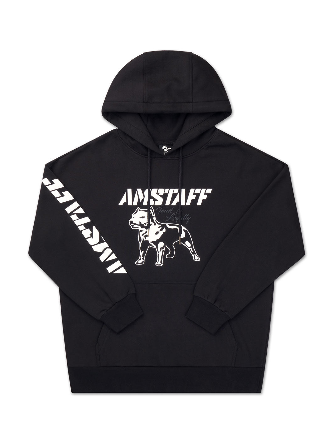 Amstaff Woman Logo Hoodie Black