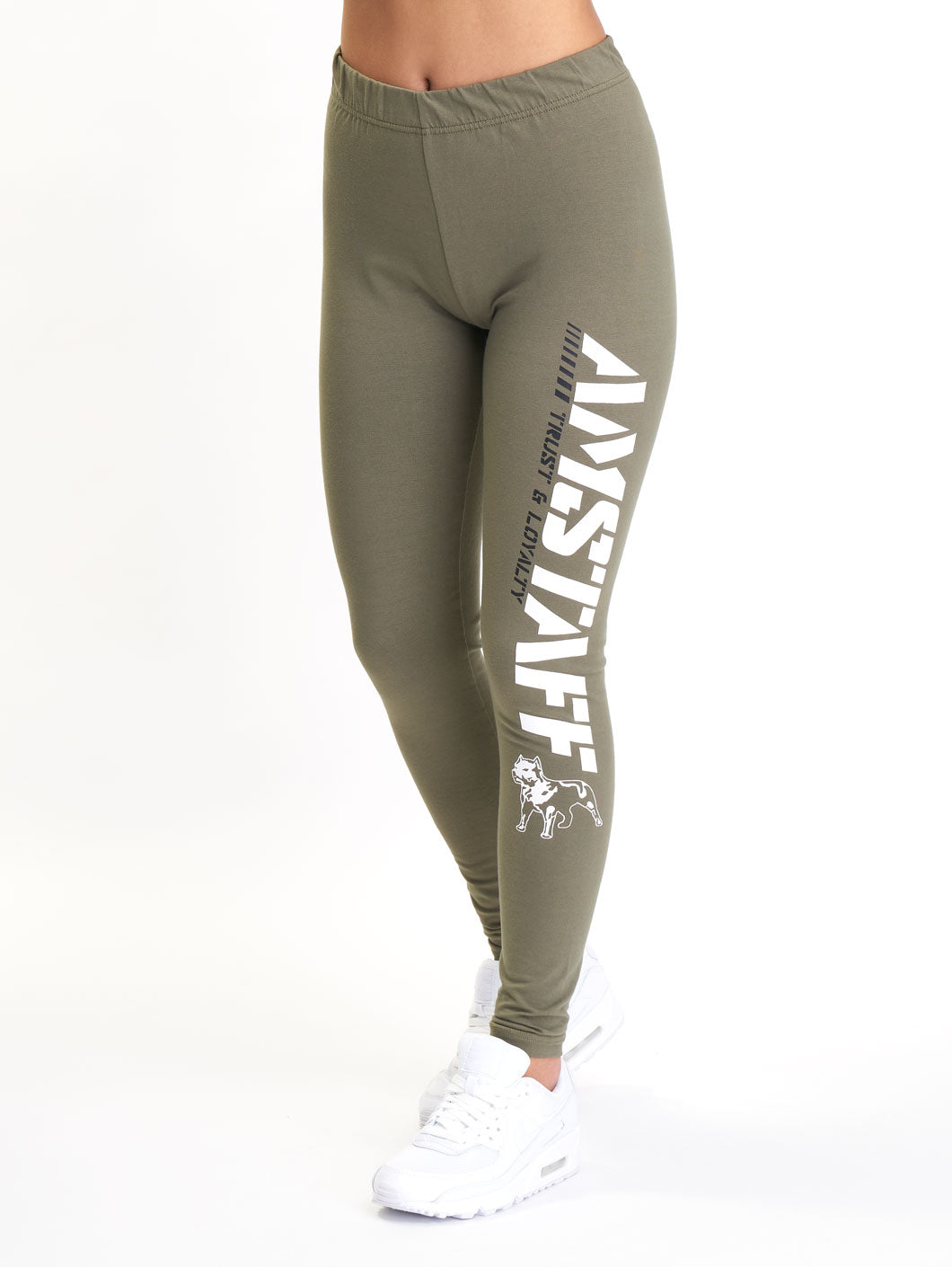 Amstaff Woman Logo Leggings Olive