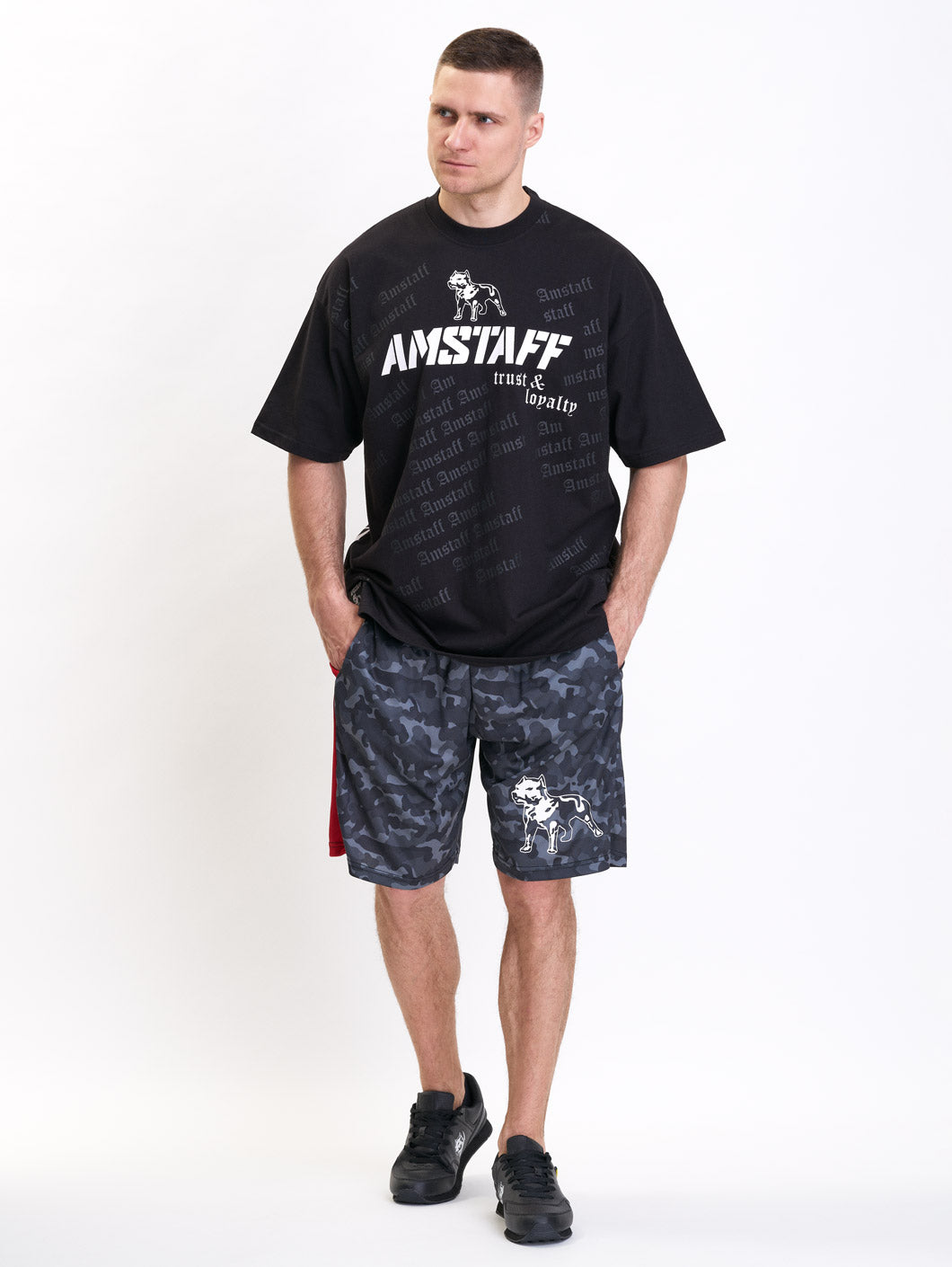 Amstaff Balas Meshshorts Camouflage