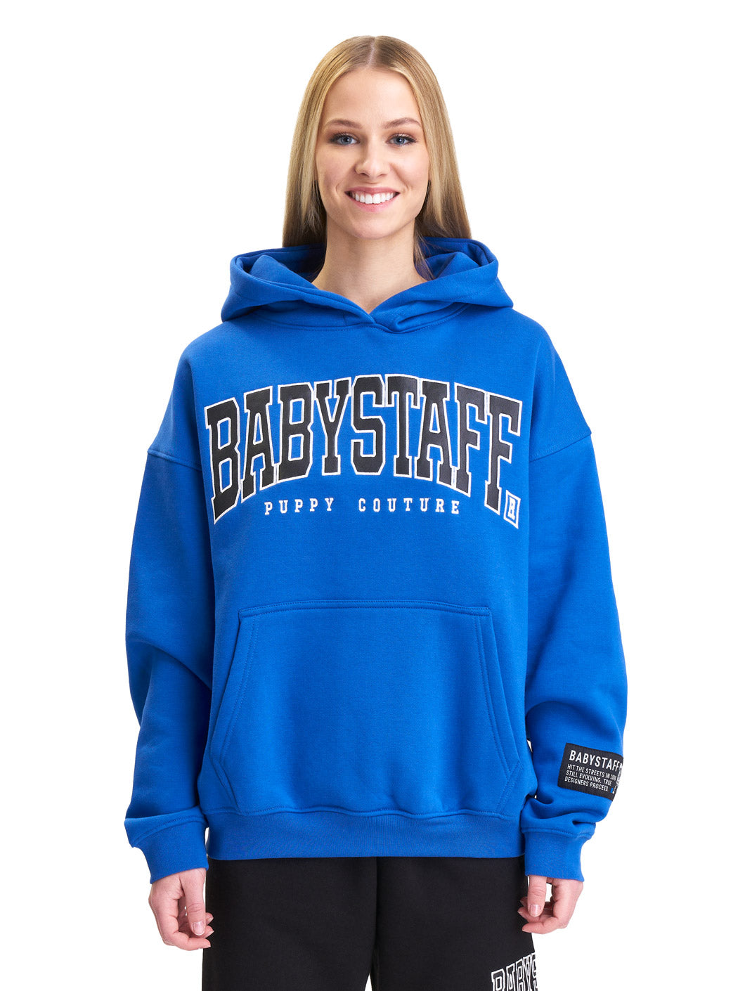 Babystaff College Oversize Hoodie Blue