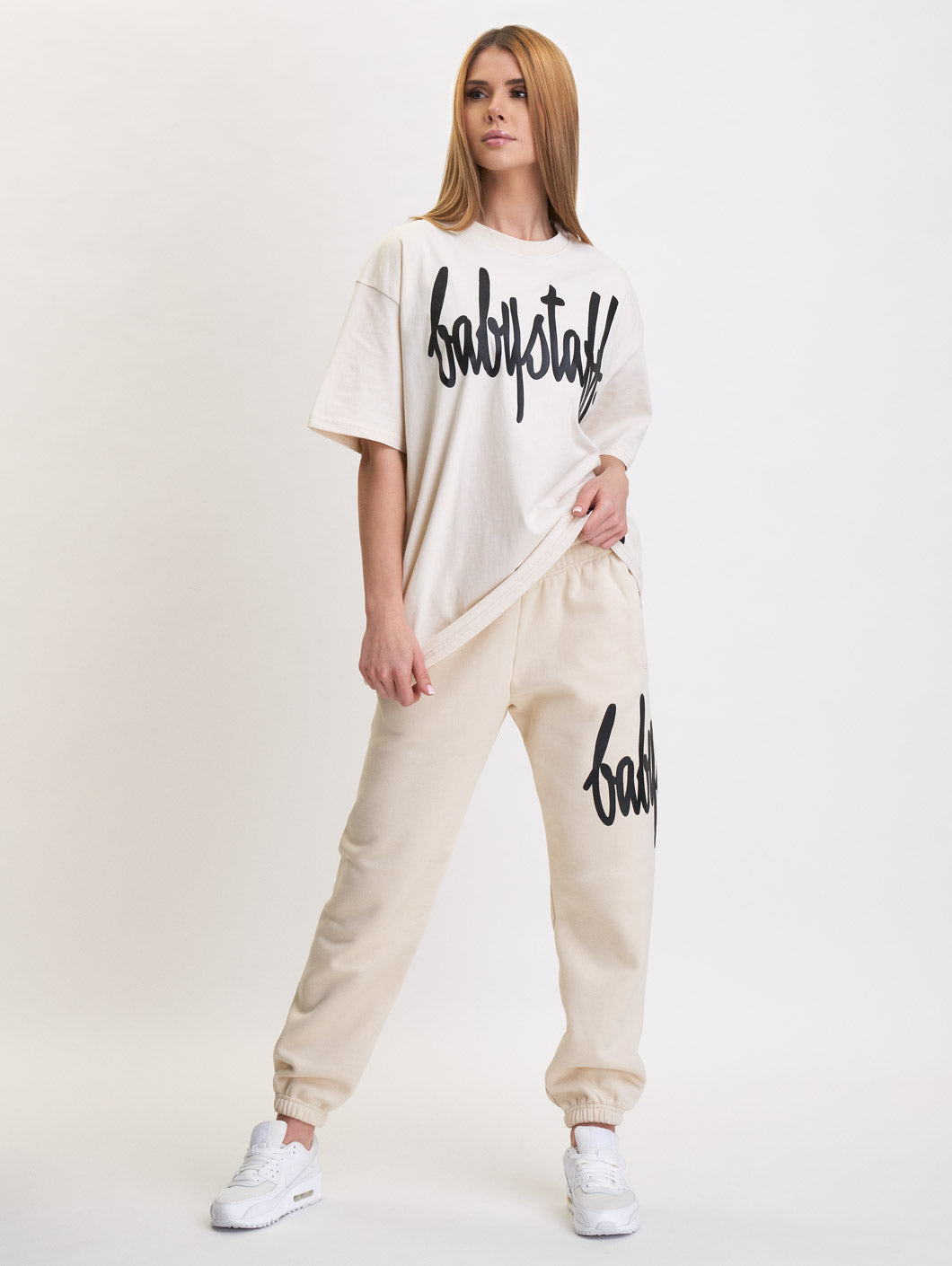 Babystaff Fast Sweatpants Cream