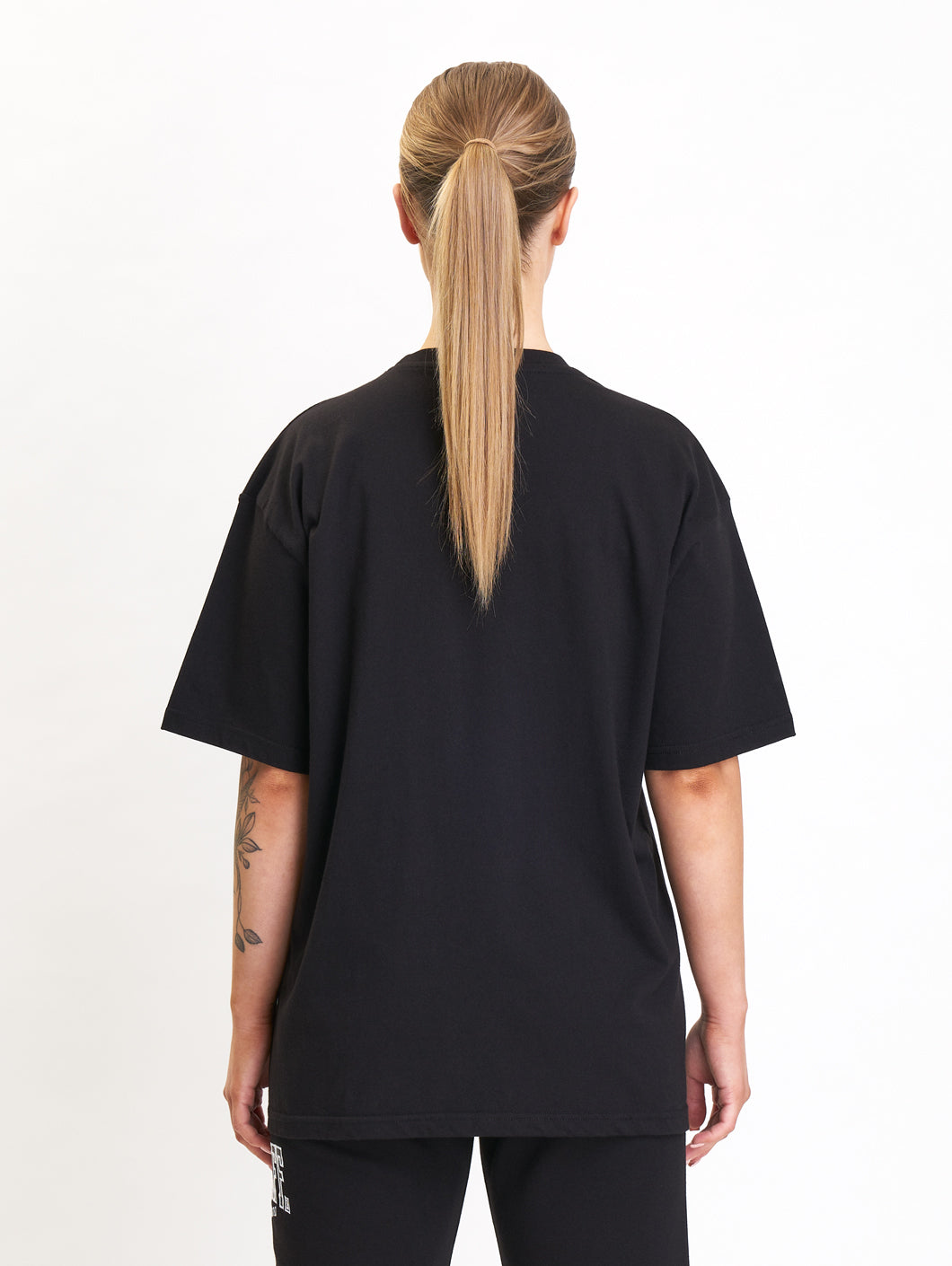 Babystaff College Oversize T-Shirt Black