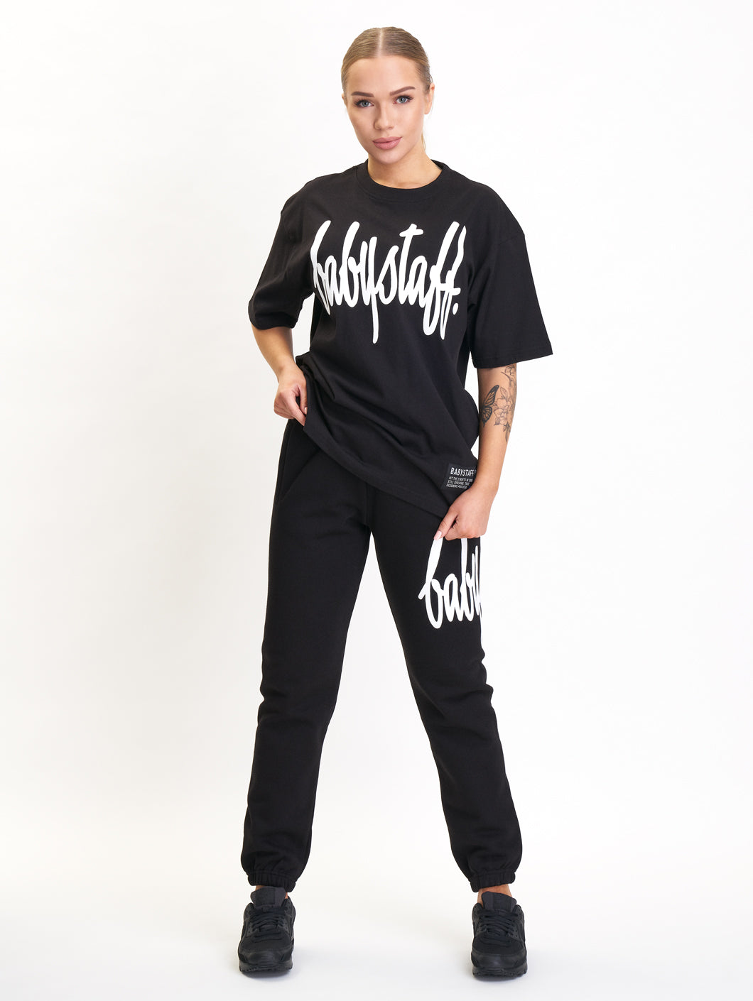 Babystaff Fast Oversized T-Shirt Black