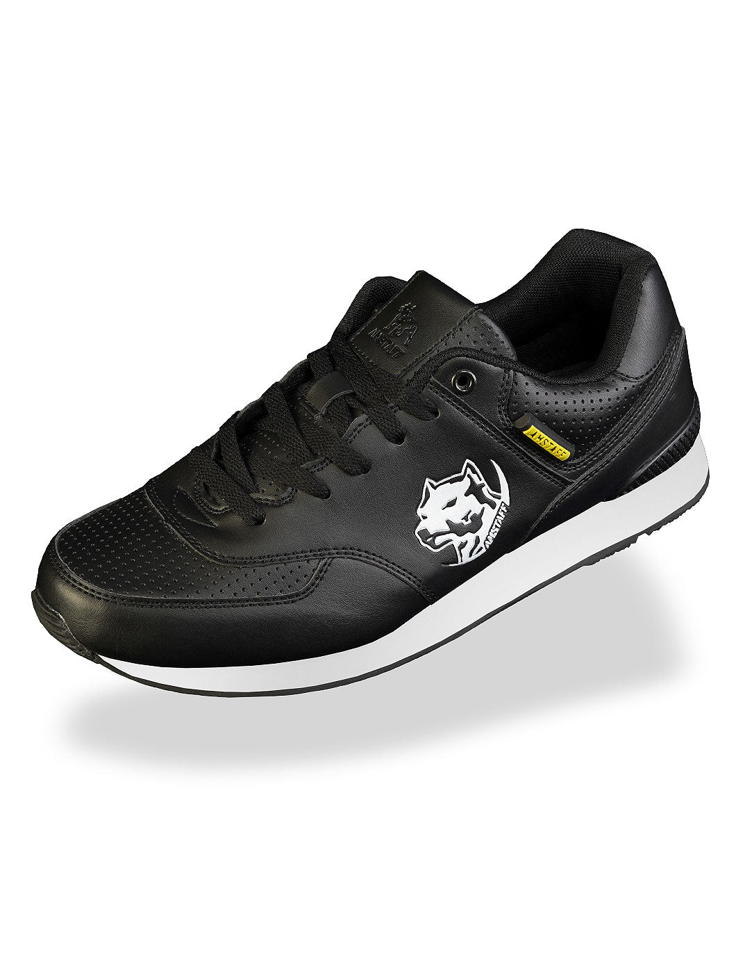 Running Dog Sneaker Black White