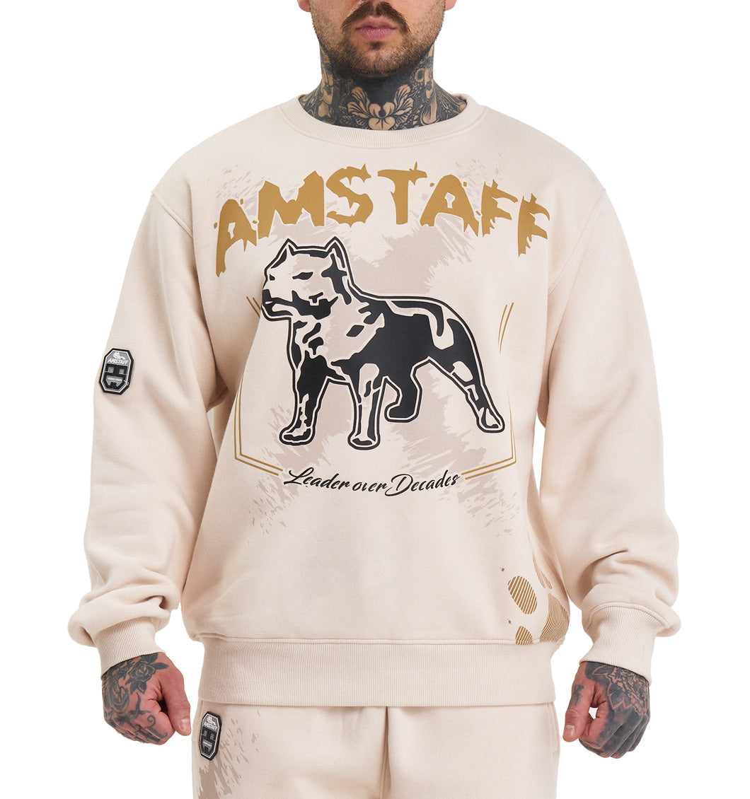 Amstaff Kaldar Sweatshirt Creamwood