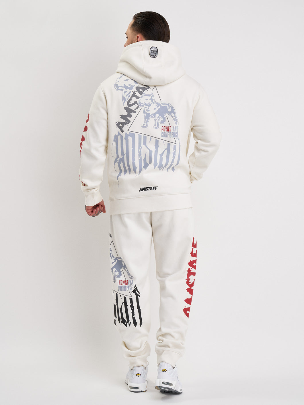 Amstaff Cyrak Hoodie White