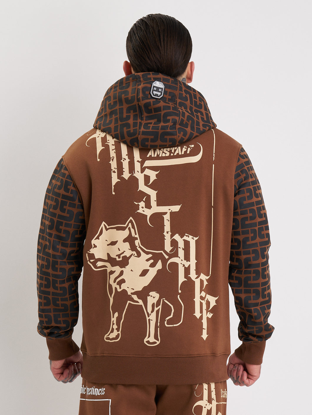 Amstaff Ashur Hoodie Brown