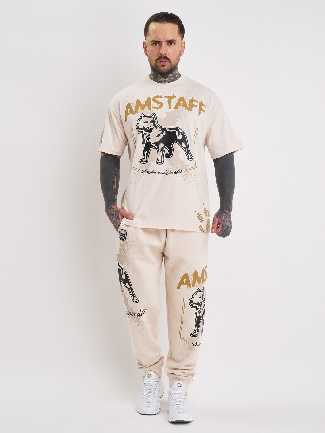 Amstaff Kaldar Sweatpants Creamwood