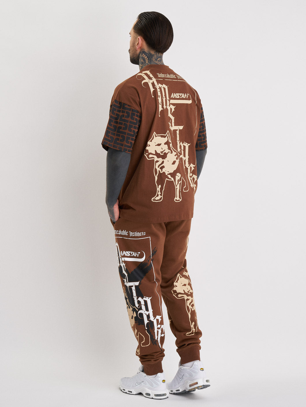 Amstaff Ashur Sweatpants Brown