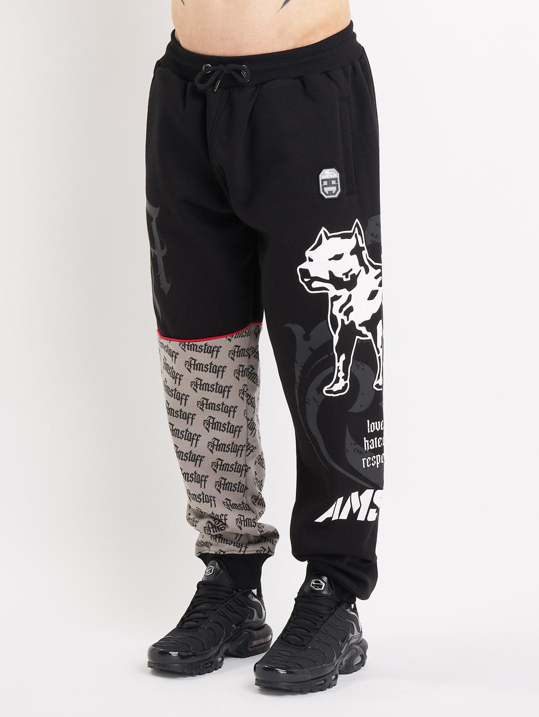 Amstaff Varek Sweatpants Black Grey