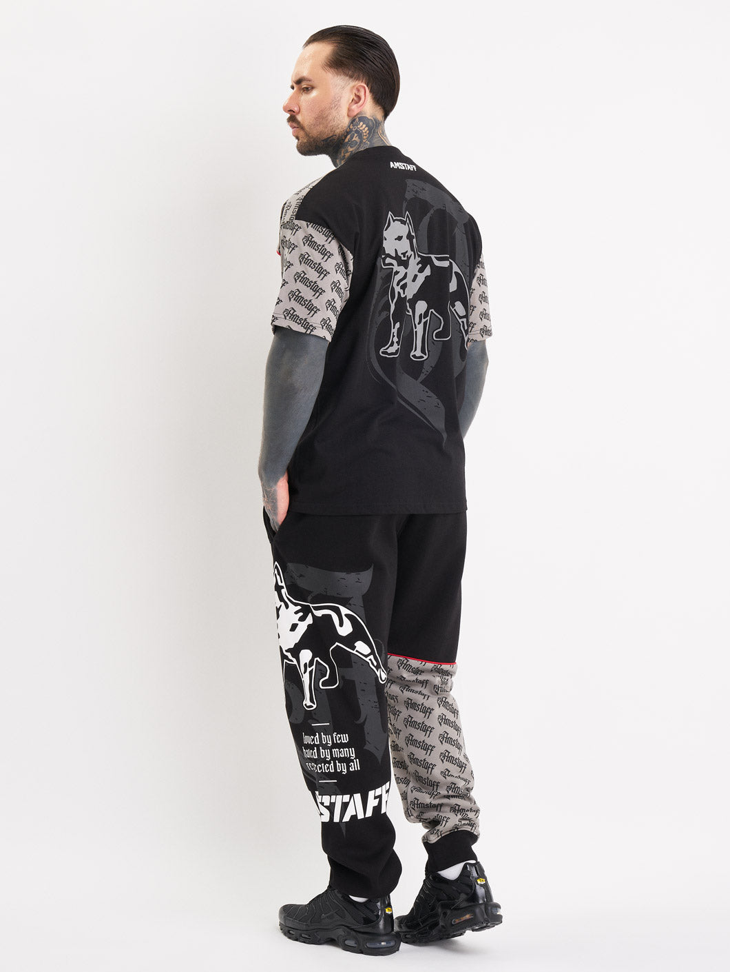 Amstaff Varek Sweatpants Black Grey