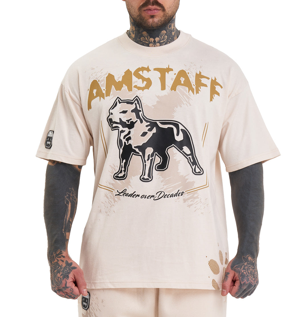 Amstaff Kaldar T-Shirt Creamwood