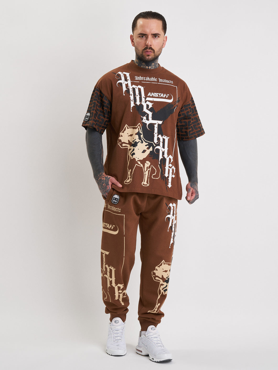 Amstaff Ashur T-Shirt Brown