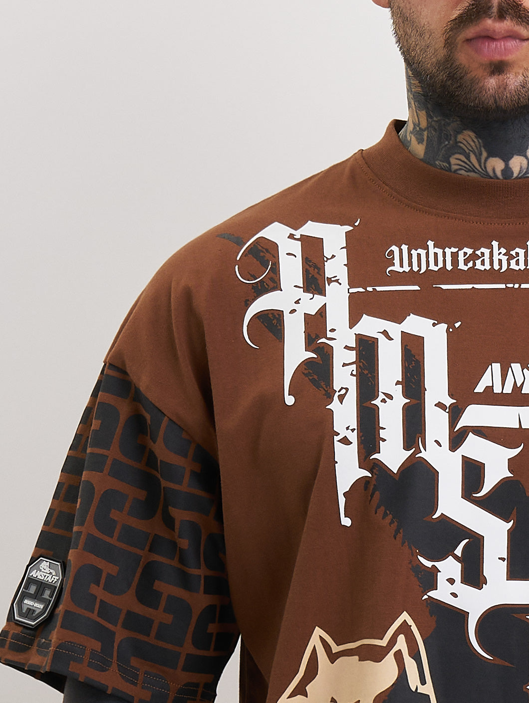 Amstaff Ashur T-Shirt Brown